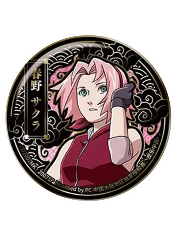 春野樱-疾风传雕金徽章