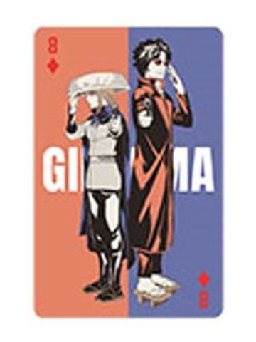 坂本辰马&陆奥(方块8)-银魂展原画扑克