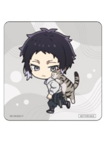 芥川龙之介B-招财猫卡拉ok联动cafe杯垫