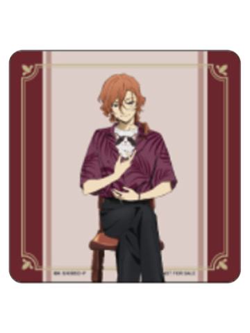 中原中也A-招财猫卡拉ok联动cafe杯垫