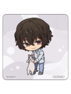 太宰治B-招财猫卡拉ok联动cafe杯垫