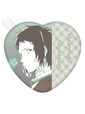 芥川龙之介-agf心形吧唧第六弹