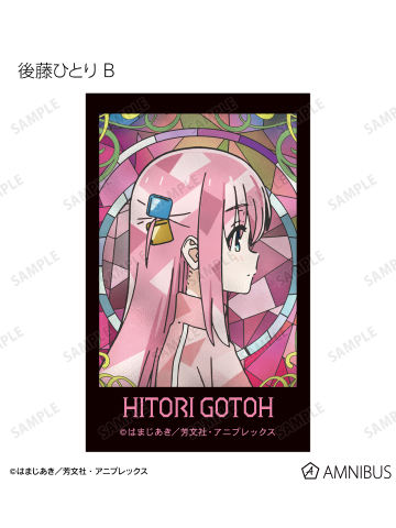 后藤一里B(拍立得风插画卡)-Aure Glass ver.