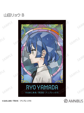 山田凉B(拍立得风插画卡)-Aure Glass ver.