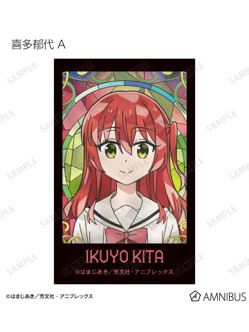 喜多郁代A(拍立得风插画卡)-Aure Glass ver.