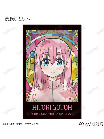 后藤一里A(拍立得风插画卡)-Aure Glass ver.