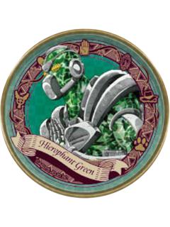 绿色法皇-星尘斗士食玩摆件