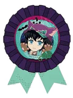 时透无一郎-2025万圣节胸花风徽章