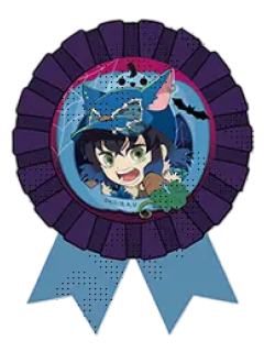 嘴平伊之助-2025万圣节胸花风徽章