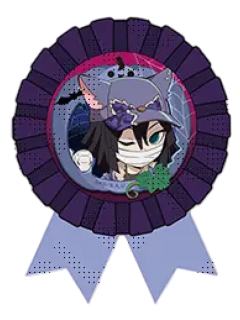 伊黑小芭内-2025万圣节胸花风徽章