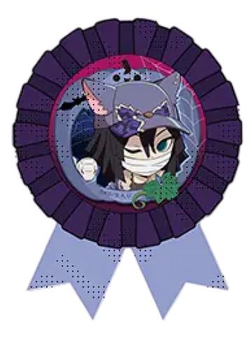 伊黑小芭内-2025万圣节胸花风徽章