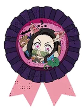 灶门祢豆子-2025万圣节胸花风徽章