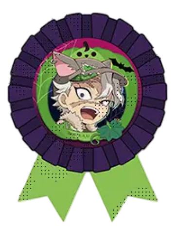 不死川实弥-2025万圣节胸花风徽章