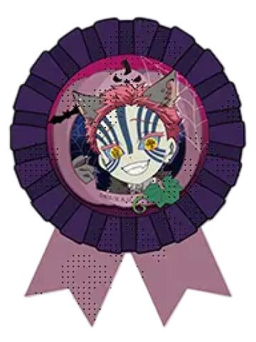 猗窝座-2025万圣节胸花风徽章