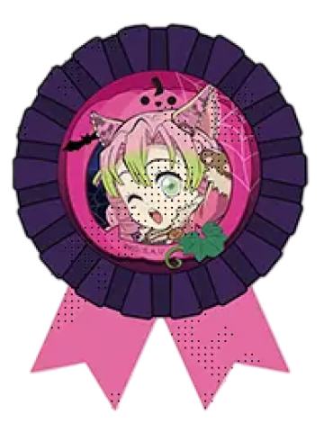 甘露寺蜜璃-2025万圣节胸花风徽章