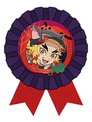 炼狱杏寿郎-2025万圣节胸花风徽章