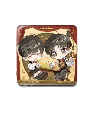 江添&盛望（音乐会方形徽章）-栗汀三期系列周边