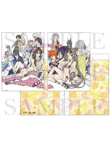 多人C-wada展双口袋文件夹