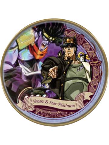 白金之星&空条承太郎-星尘斗士食玩摆件