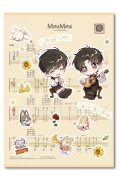 江添&盛望（线上赠品 音乐会贴纸）-栗汀三期系列周边