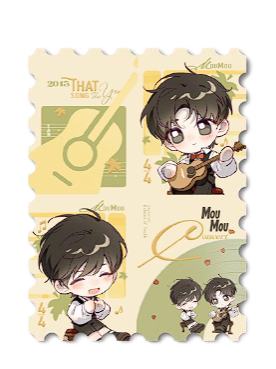 江添&盛望（线上赠品 音乐会邮票）-栗汀三期系列周边