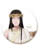 日向宁次-疾风传一乐拉面限定Myth of shinobi白底徽章