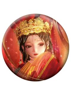 暖暖(红尘幻绮霞款)-月光宝盒寻霞记系列马口铁徽章