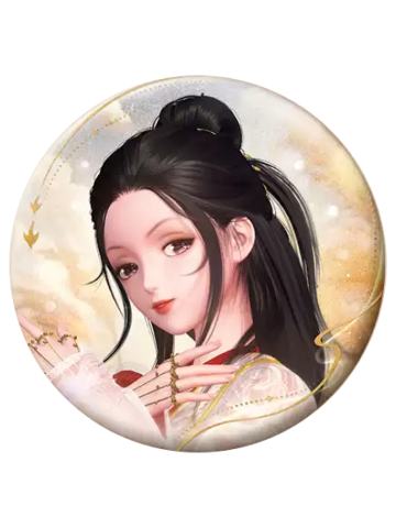 暖暖(紫陌任云烟款)-月光宝盒寻霞记系列马口铁徽章