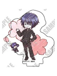 月咏几斗&阿夜-韩国快闪樱花豆豆眼Q版立牌