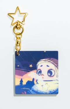 光栅挂件-焰火流星-资料图