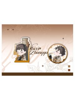 乔家劲(Q版吧唧亚克力两件套)-秋廷晚宴系列周边