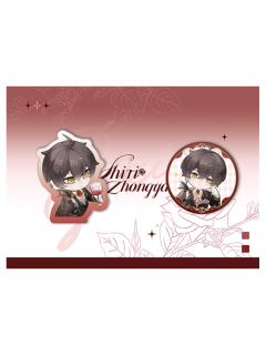 齐夏(Q版吧唧亚克力两件套)-秋廷晚宴系列周边