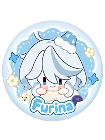 芙宁娜-奇旅派对系列浮雕徽章