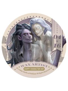 蜡像师-2025生日蛋糕特典吧唧