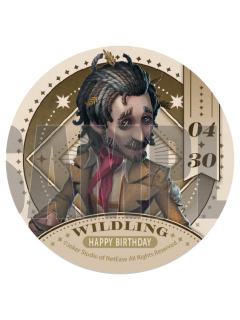 野人-2025生日蛋糕特典吧唧