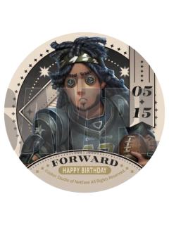 前锋-2025生日蛋糕特典吧唧