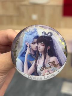 水帝&缔默(大隐藏)-看东方第二弹限定徽章