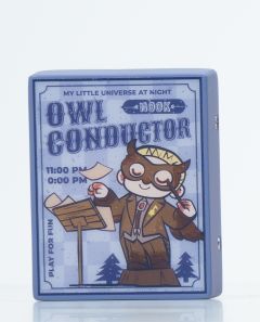 亚克力灯牌冰箱贴盲盒-夜鸮指挥家