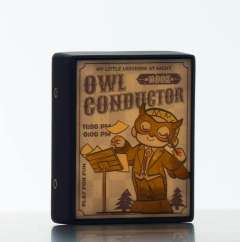 亚克力灯牌冰箱贴盲盒-夜鸮指挥家-资料图