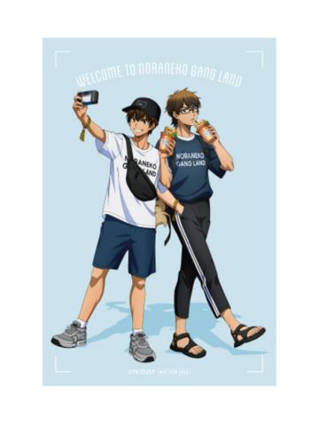 泽村荣纯&御幸一也-noraneko联动游乐园满赠插画小卡