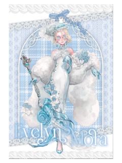 法罗女士-水溜鸟甜蜜世界故事满赠明信片