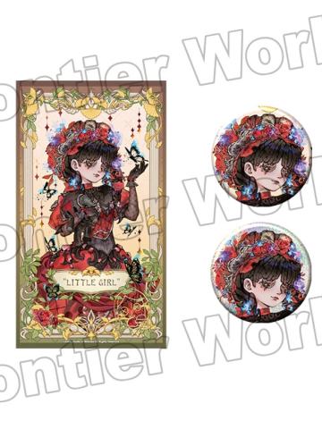 小女孩(9月吧唧套装)-2025角色纪念日生日周边