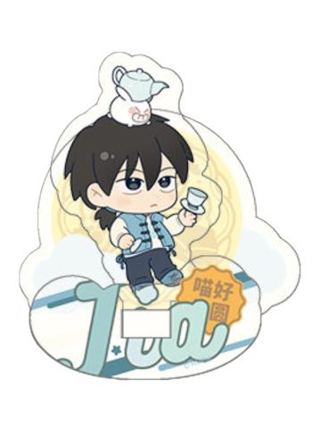 甲-喵好月圆系列亚克力摇摇乐