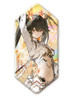 露西亚(誓焰)-执誓盟心系列机体主题系列异形马口铁徽章