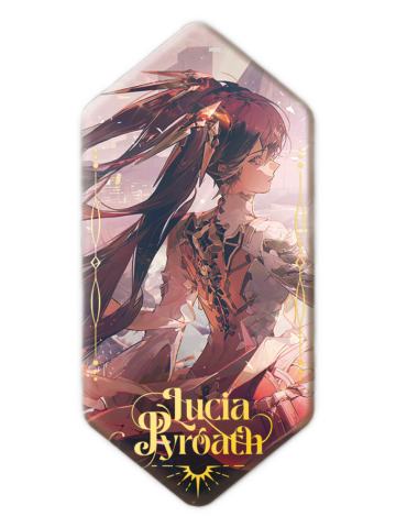 露西亚(誓焰 直至黎明)-执誓盟心系列机体主题系列异形马口铁徽章