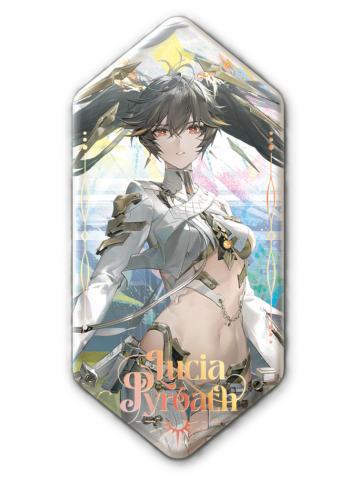 露西亚(誓焰 裂光)-执誓盟心系列机体主题系列异形马口铁徽章