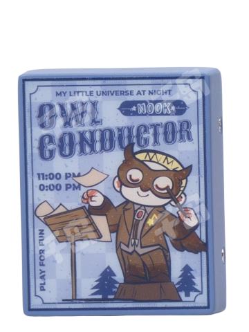 亚克力灯牌冰箱贴盲盒-夜鸮指挥家