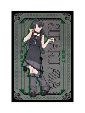 安和昴-HMV快闪插画明信片