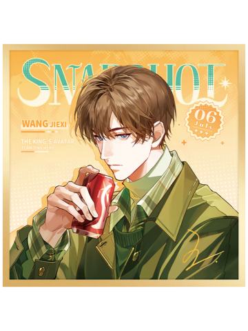 王杰希(亚克力色纸)2-Snapshot Magazine系列徽章