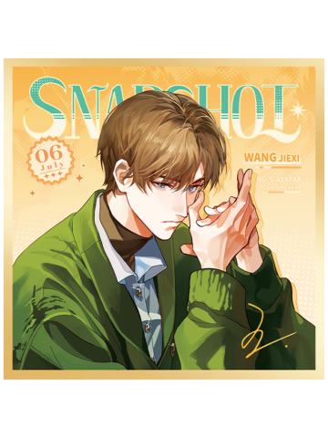 王杰希(亚克力色纸)1-Snapshot Magazine系列徽章